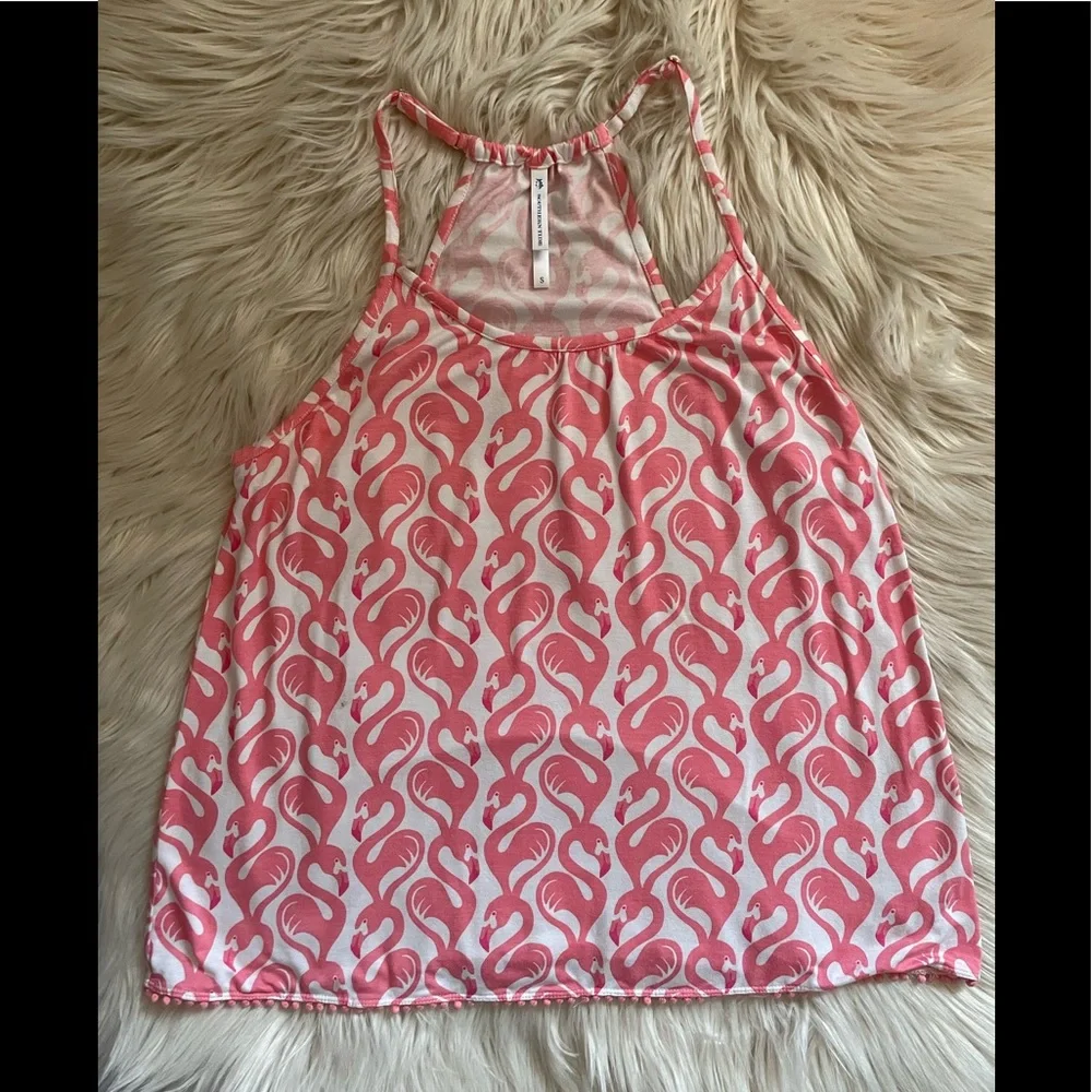 Southern Tide Flamingo Sleep Tank Small NWOT - Picture 3 of 6